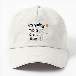 Top Bone Design Gift: It's Going Great Day for Biology Students Dad Hat