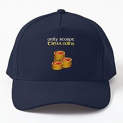 Tibia MMORPG Black Baseball Cap