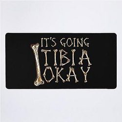 It's going to ok Desk Mat