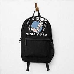 Going Through a Tibia Okay Broken Leg Injury Recovery Backpack