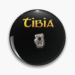 Tibia MMORPG Sudden Death Rune Pin