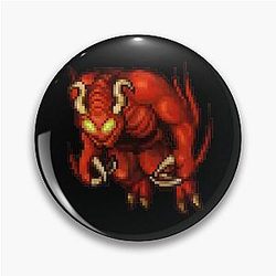 Tibia Demon Pin