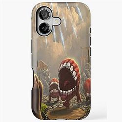 Tibia Game Hunt in Roshamuul iPhone Tough Case