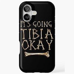 it's going tibia iPhone Tough Case