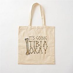 It's ok Cotton Tote Bag