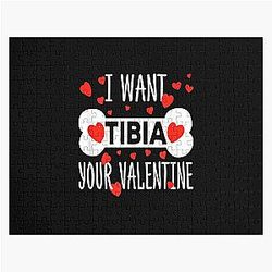 Radiology Nurse I Want To Be Your Valentine Roentgen XRAY Jigsaw Puzzle