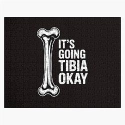 Anatomy of the Tibia Jigsaw Puzzle Gift