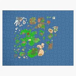 Tibia Map Puzzle