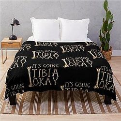 It's going to be okay Throw Blanket