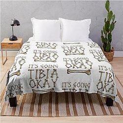 It's Going to be Okay Throw Blanket