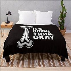 Anatomy Tibia Gift Blanket