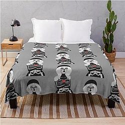 Tibia Pepe Throw Blanket