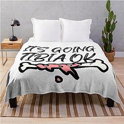 Its going to be okay Throw Blanket