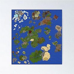 Tibia map Poster