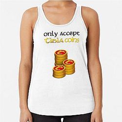 Tibia MMORPG Tibia Coins Racerback Tank Top