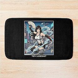 Tifa Lockhart Japanese Design Bath Mat