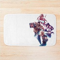 Cloud Strife Tifa Lockhart Final Fantasy VII Bath Mat
