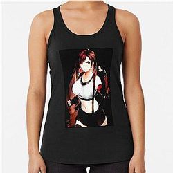 Cute Tifa Lockhart Tank Top