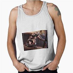 Waifu Tifa Lockhart Challenge Final Fantasy 7 Tank Top