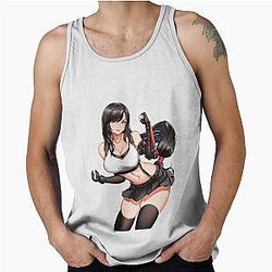 Sexy Tifa Lockhart Final Fantasy VII Tank Top