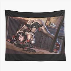Waifu Tifa Lockhart Challenge Final Fantasy 7 Tapestry