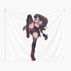 Hot Tifa Lockhart Final Fantasy 7 Tapestry