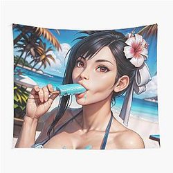 Tifa Lockhart Final Fantasy 7 Rebirth Tapestry