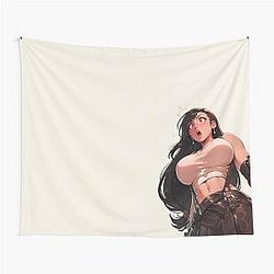 Surprised Tifa Lockhart Tapestry