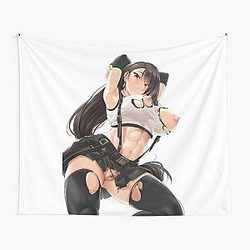 Tifa Lockhart Naked FF7 Tapestry