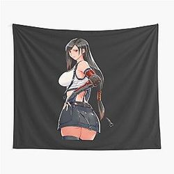 Note: I removed "anime" as it was a duplicate word, and also "Lockhart" is incorrect, it should be "Lockhart" is  incorrect it is "Lockhart did not appear" but  "Tifa Lockhart" is in the game

Final Fantasy VII - Tifa hentai Sticker Tapestry