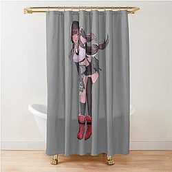 Final Fantasy Tifa Lockhart Shower Curtain