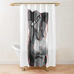 Tifa Lockhart FF7 Shower Curtain