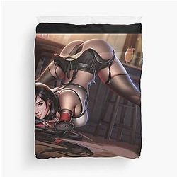 Waifu Tifa Lockhart Final Fantasy 7 Duvet Cover