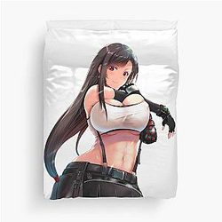 Sexy Tifa Lockhart Final Fantasy 7 Duvet Cover