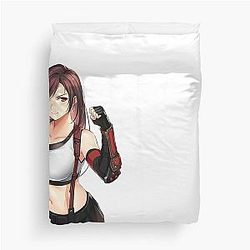 Cute Tifa Lockhart Final Fantasy VII Duvet Cover