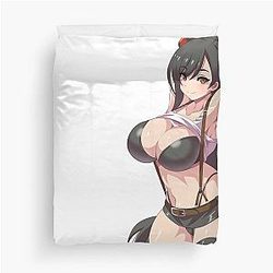 Final Fantasy 7 Tifa Lockhart Duvet Cover