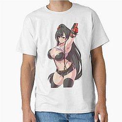 Final Fantasy 7 Tifa Lockhart Ecchi Classic T-Shirt