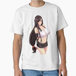 Ecchi Tifa Lockhart Final Fantasy VII Classic T-Shirt