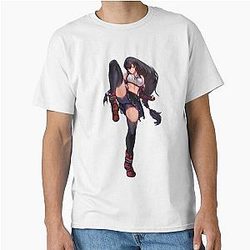 Hot Tifa Lockhart Final Fantasy 7 Classic T-Shirt
