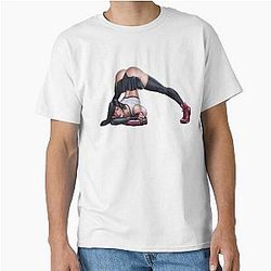 Sexy Tifa Lockhart Final Fantasy 7 Classic T-Shirt