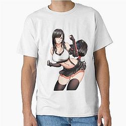Sexy Tifa Lockhart Classic T-Shirt