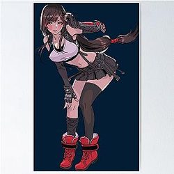 Tifa Lockhart Final Fantasy Poster