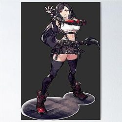 Final Fantasy VII Tifa Poster