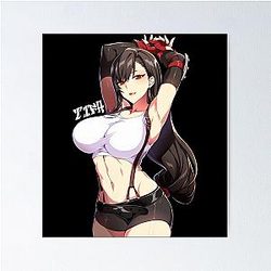 Tifa Lockhart FF7 Poster