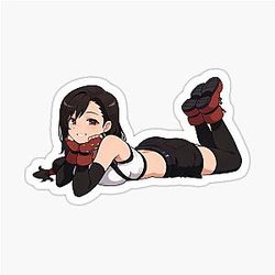 Tifa Lockhart FF7 Sticker