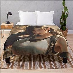 Tifa Lockhart 11 Throw Blanket