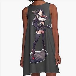 Final Fantasy VII Tifa A-Line Dress
