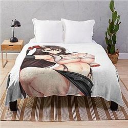 Tifa Lockhart FF7 Throw Blanket
