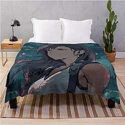 Tifa Lockhart Final Fantasy 7 Throw Blanket