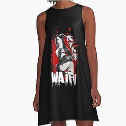 Tifa Lockhart Graffiti Ff7 Remake A-Line Dress